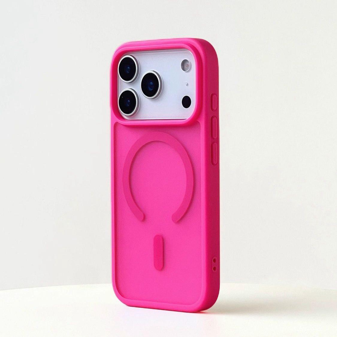 

Slim Matte Cover for iPhone 17 Pro Max 17 Air for Magsafe Wireless Charger Cover for iPhone 16 12 13 14 15 Pro Max Plus iPhone 12