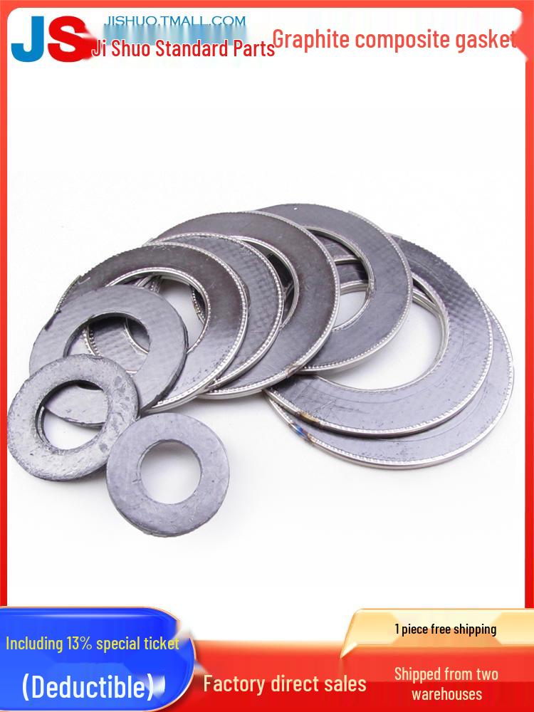 High-Temperature Resistant 304 Stainless Steel Graphite Composite Flange Gasket Other