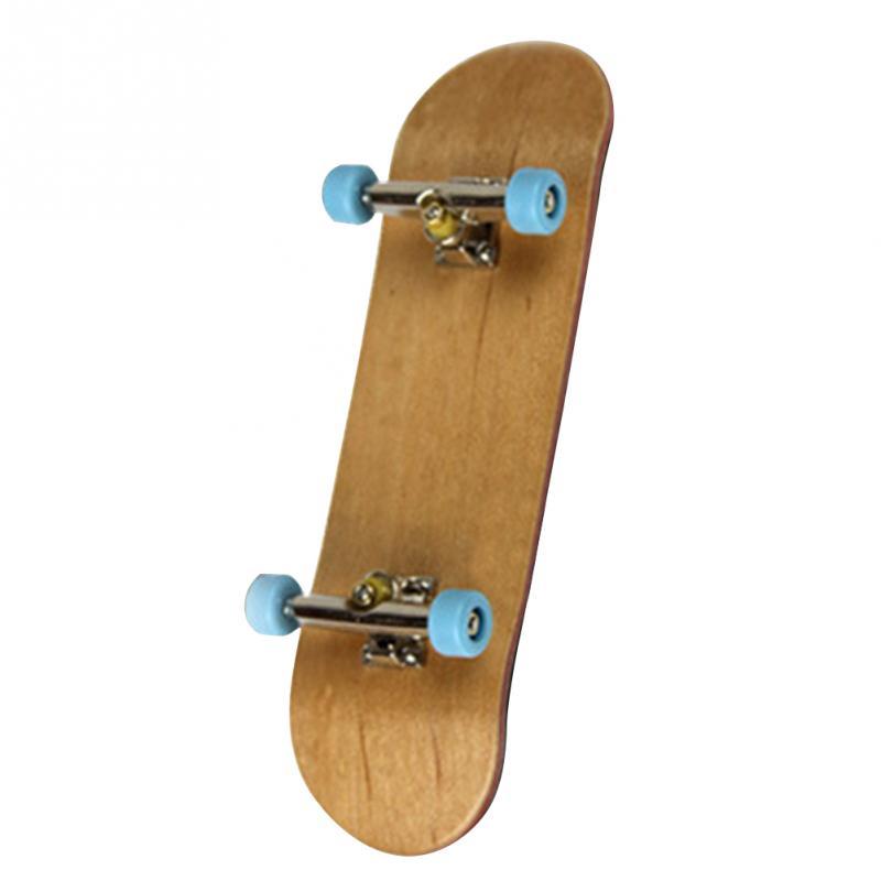 Premium Complete Wooden Fingerboard Finger Skate Board With Grit Box And Foam Tape