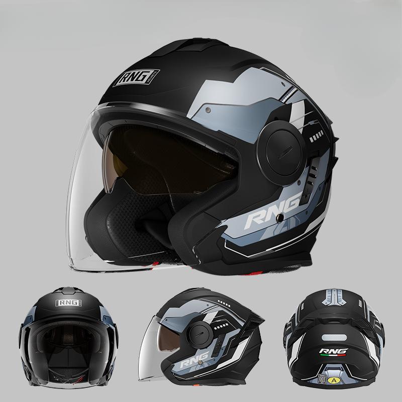 New 3C/DOT Certified Motorcycle Helmet Cycling Helmet Adult Electric Vehicle Helmet