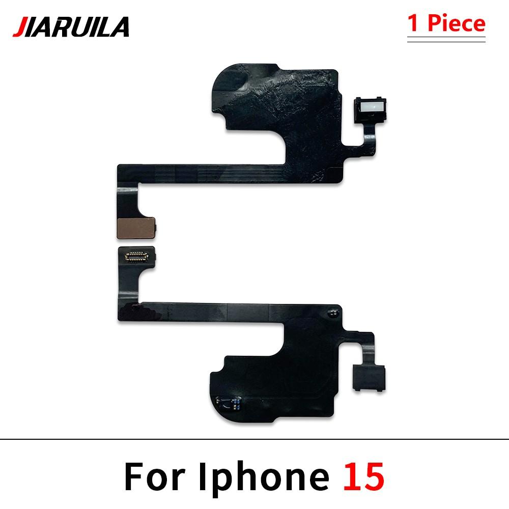 Earpiece Proximity Light Sensor Flex Cable with Mic For iPhone 13 14 15 16 17 Pro Max Plus Mini 16E Air Ear Speaker Repair Parts For IPhone 15