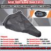 Car Gear Shift Knob Lever Boot Cover For Renault Clio II Clio III Megane 2 II Scenic II Kangoo Stepway Dacia Sandero PU Leather