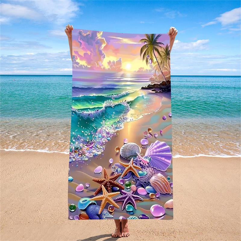 

1PC Extra Large Ultra Soft Sexy Leopard Print Beach Towel with Beautiful Butterfly Knot Quick Dry Ultrafine Fiber Strong Wrap De W30*H60(CM)