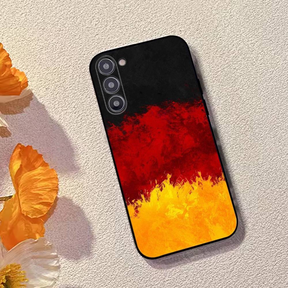 Soccer Support G-Germany Phone Case For Samsung Galaxy A73,A72,A71,A70,A53,A52,A51,Others Soft Black Cover