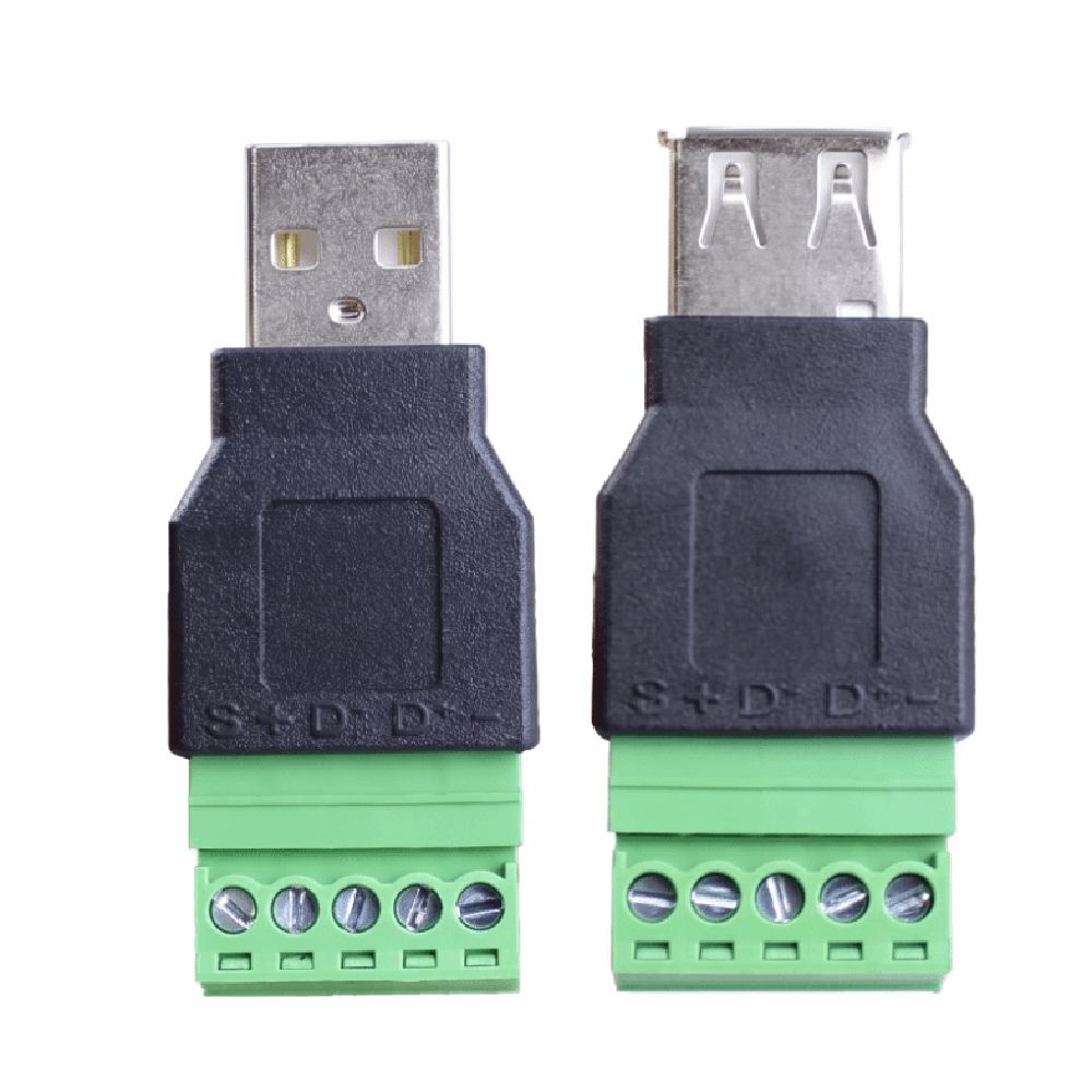 Typ 5-Pin USB-Stecker Stecker/Buchse 5-Pin Schraubklemme Hochwertiger USB-Anschluss Für Computer