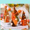 Gezellige Oogstfestival Decoratieve Thanksgiving Gnome Figuur Met Lichtgevende Functies