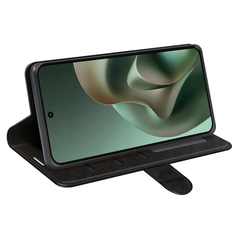 For Motorola Moto G67 Power 5G Case Crazy Horse Texture Stand Leather Phone Cover