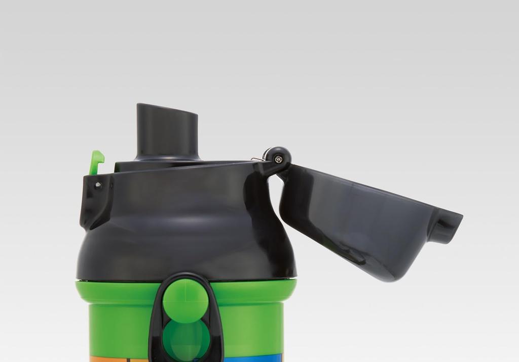 Skater Sticlă de apă din plastic 480ml Apăsare unică Antibacteriană Prietenoasă cu copiii Ușoară Tratament antibacterian Fabricată în Japonia Minecraft 25 Minecraft Băieți