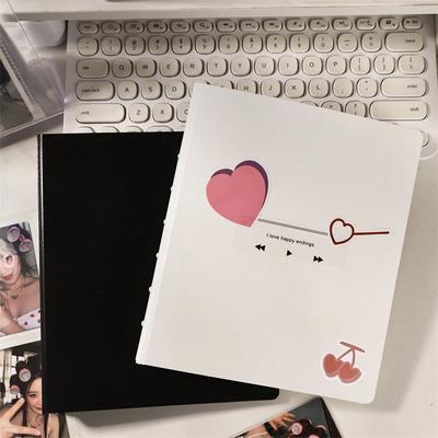A4/A5 Photo Album Kpop Photocard Binder Holder Simple Albums Idol Picture Protector Collect Book 20pcs Inner Pages Room Decor