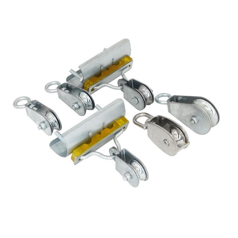 Durable Cable Trolley with Flat Cable, Thickened Rubber Pad, and Bearing Pulley - Bulk Discount Available