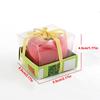 1PCS Red Apple Candle Christmas Candle Fruit Candles Birthday Candle Wedding Gifts Christmas Gift