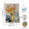 DIY Diamond Painting Bambi and Her Companions Cross Stitch Kit Mosaic Art Diamond Painting Full Circle Diamond Home Decoration