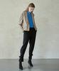 MITTE Hem Line Pleats Banding Pants _Black