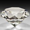 40mm Clear Paperweight Faceted Cut Glass Giant Artificial Diamond Jewelry Decor