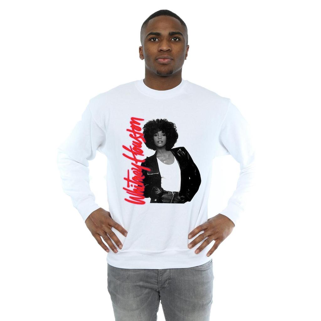 Sweatshirt Whitney Houston Homme Whitney Pose