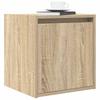 Wall Mounted Nightstand Sonoma Oak 38 X 34 X 40 Cm