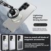 Thin Frameless Ultra Thin Magnetic Phone Case for Samsung Galaxy S25 Ultra S25 S24 S23 S22 Plus PC Hard Protective Cooling Cover