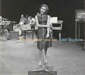 

CD ANN BURTON Remember 19661988 MZCF1235 Fab. 2011 Japan Jazz Used