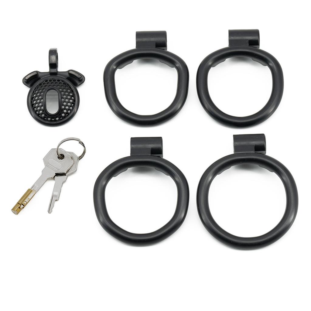 Small Chastity Cage Extreme Invisible Cock Cage Cation Negative Lock Fidelity Cage Micro Chastity Bdsm Lockable Sex Toys