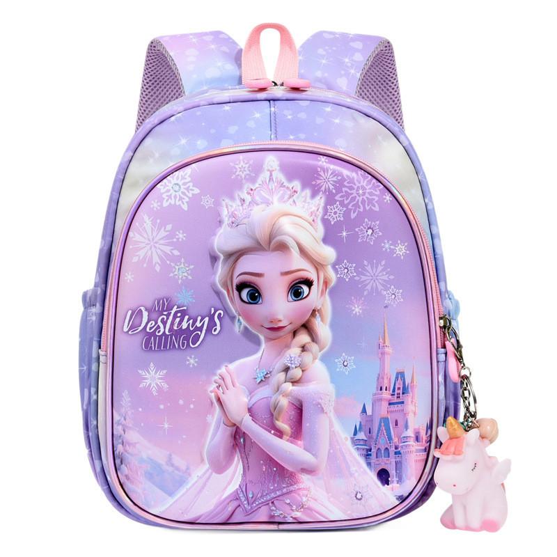 Kuromi Frozen Spider Man Childrens Cartoon Cute Backpack With Oxford Cloth Material For Kindergarten Kids