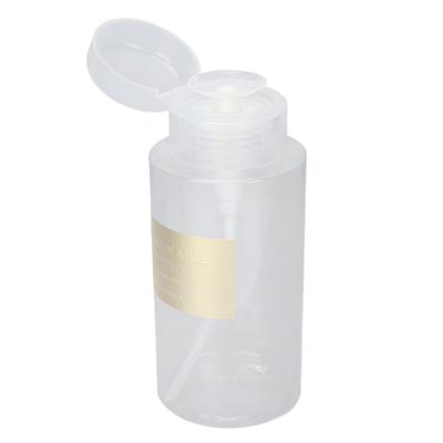 Bouteille à Pression 300ml Multi-Usage Lotion Dissolvant pour Ongles Bouteille à Pression Bouteille Vide Outil pour Ongles