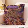 Australian Aboriginal Art Personalized Pillow Dust Cover Bedroom Kids Party Decoration Pillowcase Birthday Children Gift