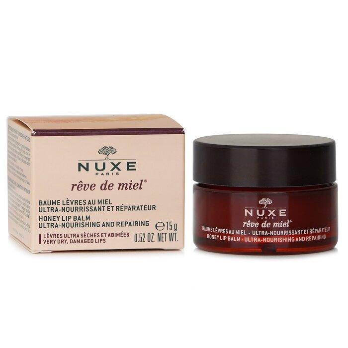 NUXE Reves de Miel Ultra-Nourishing & Repairing Honey Lip Balm - For Very Dry and Damaged Lips