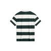 Li-Ning Weekend Youth Casual Comfortable Striped Polo Shirt Unisex Polo Shirts Retro-Green APLU235-5