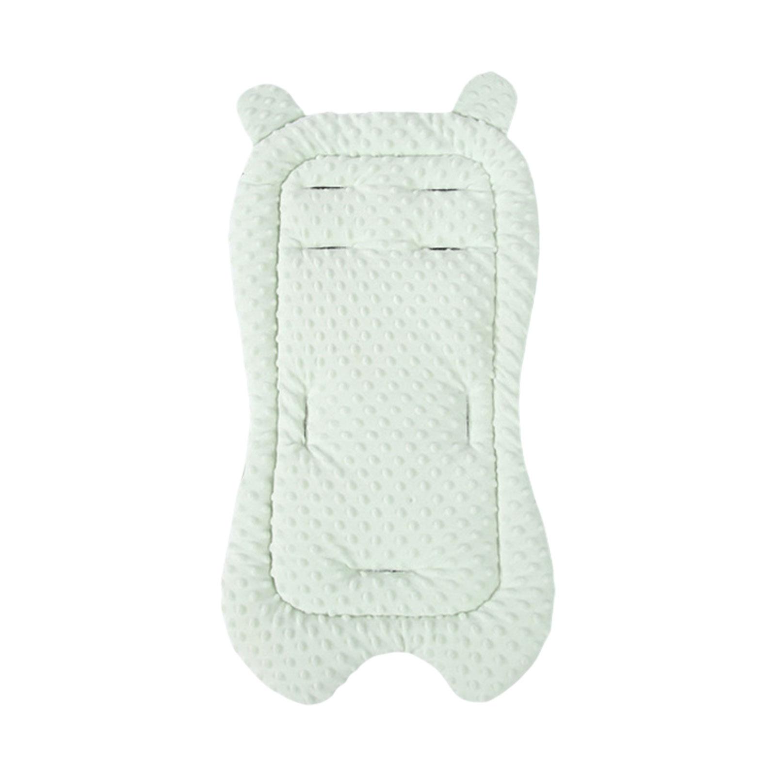 

Подушка для детского автокресла, мягкая подголовник, подушки для поддержки головы и шеи новорожденных, подушка с точечным узором для колясок и детских колясок зелёный