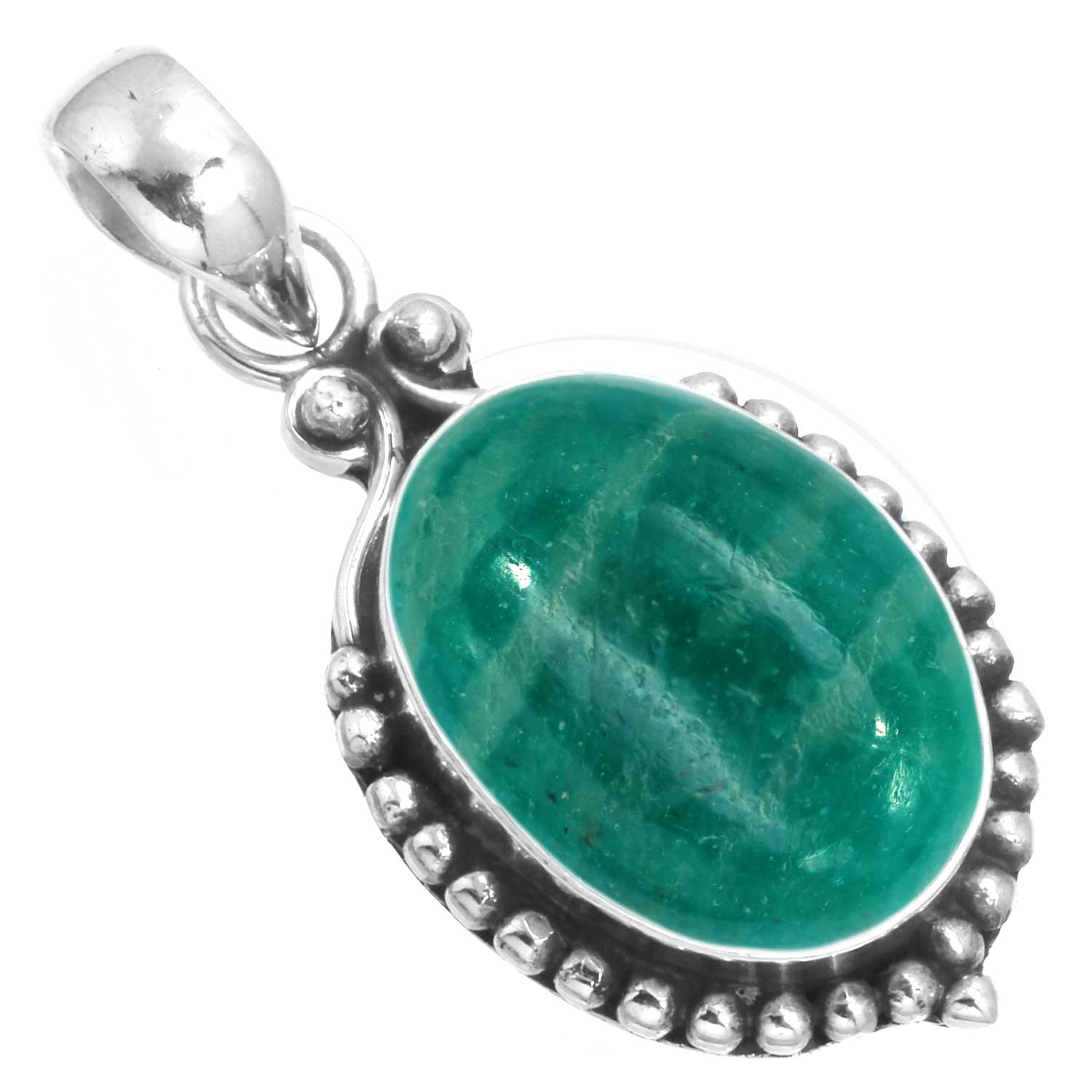 

Підвіска зі срібла 925 проби Жіноча з дорогоцінним камінням Ручна робота Подарунок на День матері Амазоніт Ангеліт Блакитний Опал Ботсванський Агат Мохавський Азурит Хризокола