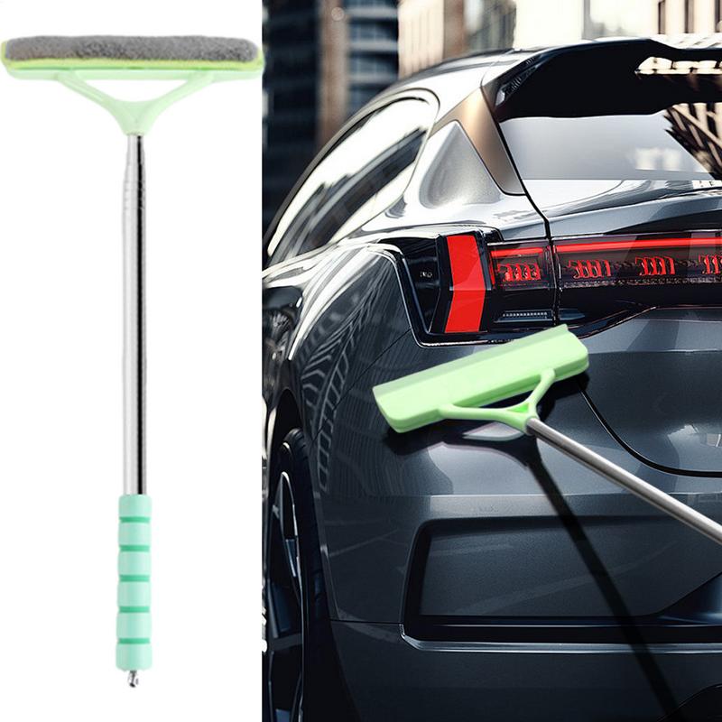 Windshield Cleaner Tool Auto Window Cleaner Glass Defogging Brush Retractable Auto Glass Wiper Dust Removal For Vehicle