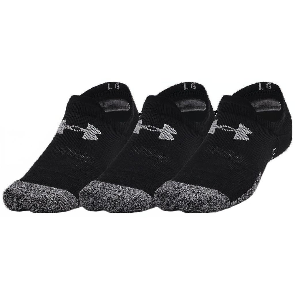 Under Armour Ankle Socks Men's 3 Pack Black 1370076-001