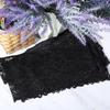 2Yards Black Lace Embroidery Fabric DIY Lace Applique Craft Sewing Ribbon