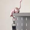 Yousheng Cat Hook, with Practical Claw Hook Shape, Durable 3D Printed Home Decoration, Keys Small Items Hanging Hook, for Entryway Countertop
