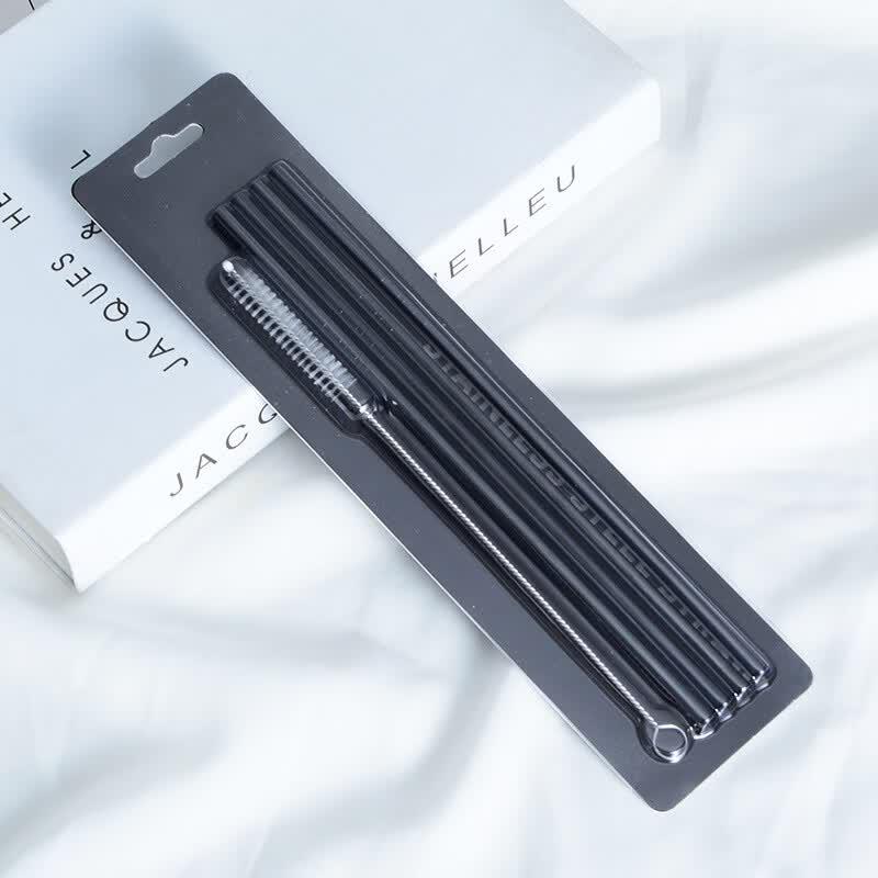 

Stainless Steel Reusable Straw Set
