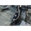 LOSTSHDWS Men's and Women's Spring and Autumn Flared Elastic Jeans Couple Jeans