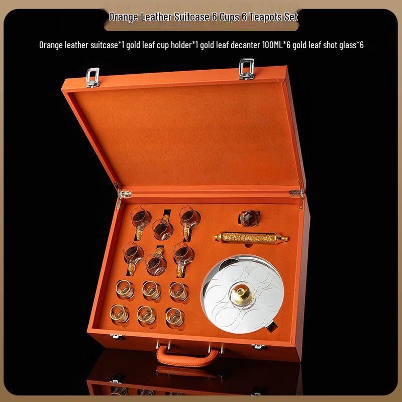 Jiakangming Light Luxury Crystal Baijiu Glass Set