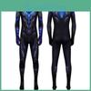 Κοστούμι Cosplay Nightwing από τους Titans με ύφασμα μείγματος βαμβακιού για Role Play Anime