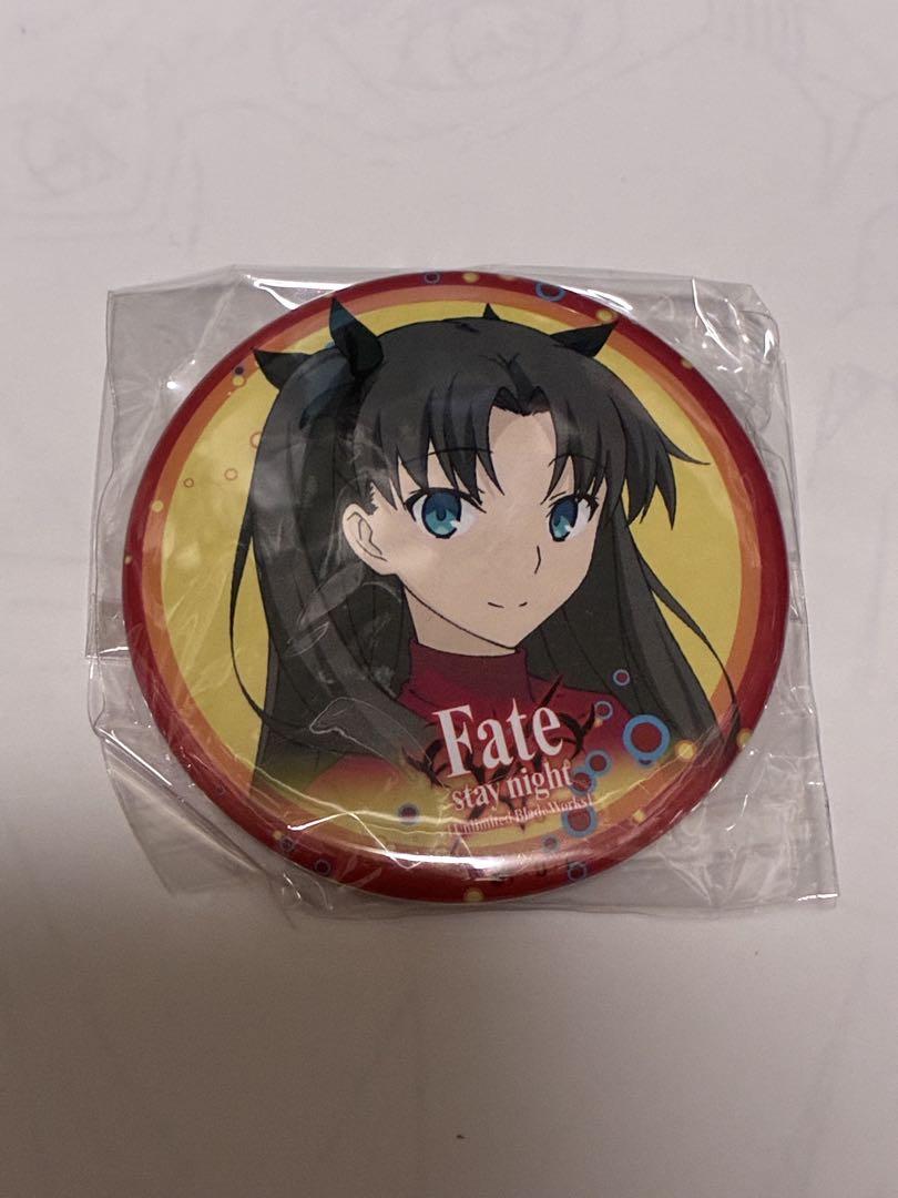 

[USED] ufotable 15th Anniversary DINING Lottery Can Badge Fate Rin Can Badge