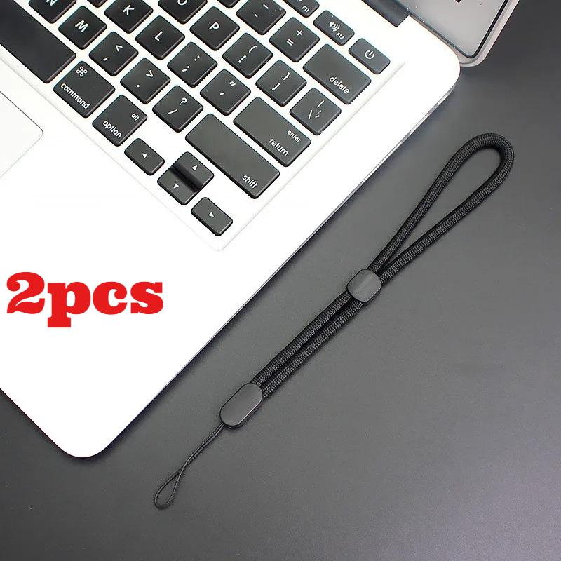 2PCS Mobile Phone Lanyard Adjustable Wrist Short Rope Anti-loss Mobile Phone Chain Mobile Phone Shell Pendant Jewelry Wrist Rope