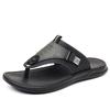 Men's Flip-flops 2025 Summer New Casual Slippers Fashion Leather Slippers for Men Outdoor Anti-Slip Flat Sandals Designer Slides