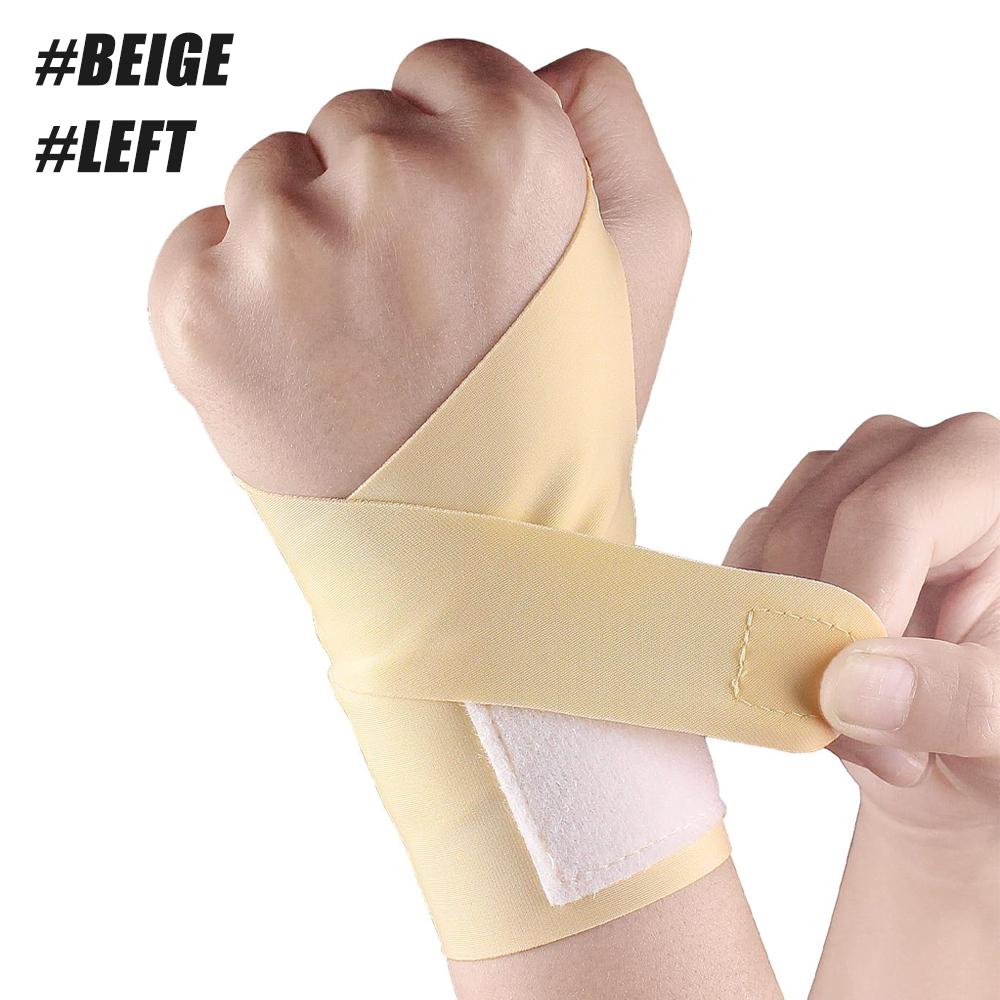 

Durable And Safe 1Pc Ultra-Thin Wrist Brace Support For Carpal Tunnel Arthritis Tendonitis Elastic Wrist Wraps - Compression And Support