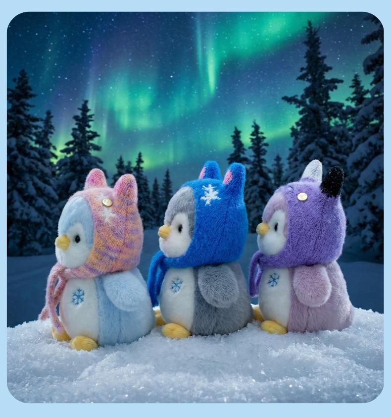 Soft Penguin Plush Doll - Cute New Year Gift for Kids, Perfect Hug Toy for Girls