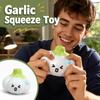 Crunchy Garlic Squeeze Toy Building Blocks Realistic Food Pinch Handmade Ball  Children's Gifts