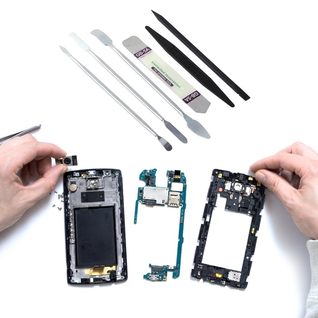 6-in-1 Handy-Reparaturwerkzeug-Set Spudger Hebelwerkzeug Öffnungswerkzeug Elektronik Handy Laptop Tablet Zerlegen Reparaturwerkzeug
