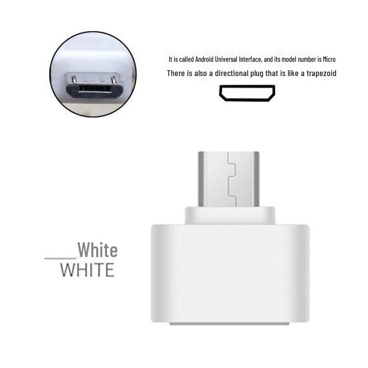 

Android 3.0 Two-in-One OTG Adapter: Type-C to USB Multi-function Converter with Lanyard.