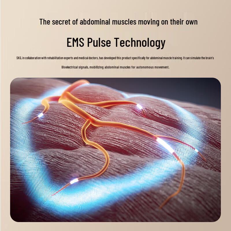 SKG G3 Series Abdominal Fitness Belt CN plug (adapter included)