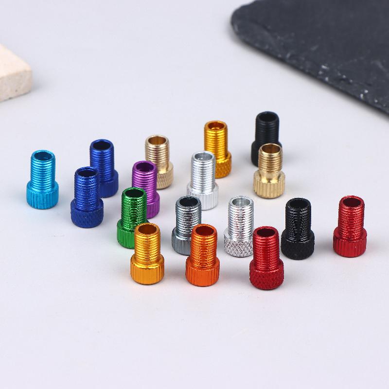 20Pz Adattatore Convertitore Pompa Valvola Bicicletta Presta A Schrader Ugello di Conversione Adattatore Gonfiaggio Adattatore Valvola Bici F/V A A/V