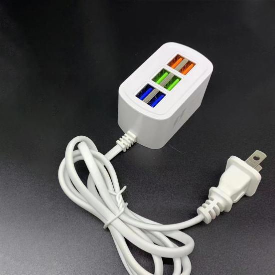 USB Charger Plug-Play 6-Port USB Mobile Phone General Purpose Multi-Port Charger Plug Phone Accessories