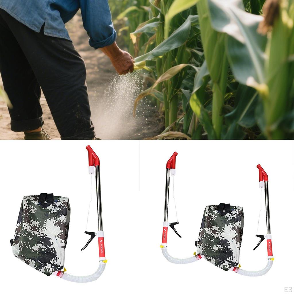Adjustable Shoulder Strap Manure Spreader for Garden Use